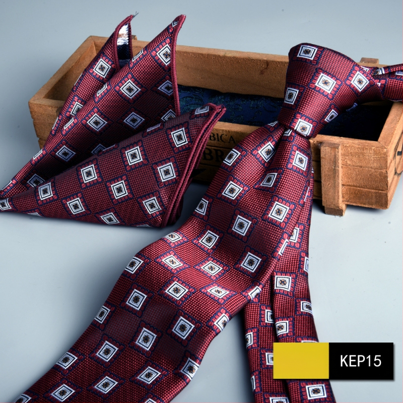 Vyriškas oficialus verslo kaklaraištis, dviejų dalių kostiumas, gėlėtas, 7,5 cm, rankomis plaktas, naujas, sandėlyje, žakardo, Šengdžou