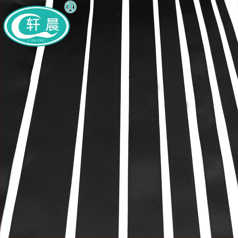 Juoda juostelė su briaunomis ir kaspinu „Pasidaryk pats“ rankų darbo juostelė, drabužių aksesuarų pakuotė, briaunota austinė juosta „Yiwu“ aksesuarai