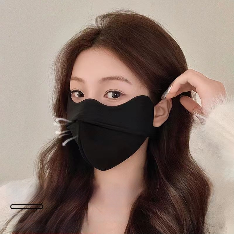 Sügiseks ja talveks paksendatud fliisvoodriga mask, tuulekindel, külmakindel, hingav, 5D kolmemõõtmeline silmakaitse kalasabamustriga, pestav meeste ja naiste mask