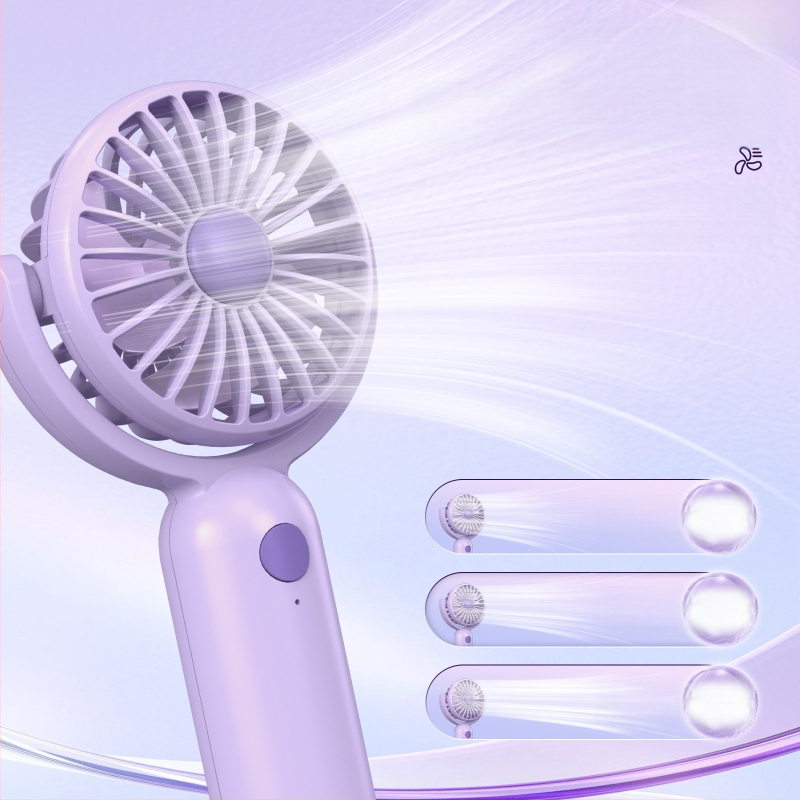 Naujas įkraunamas nešiojamas lauko rankinis stalinis ventiliatorius studentui, dovana „Amazon TEMU“ gamyklos pasirinkimas