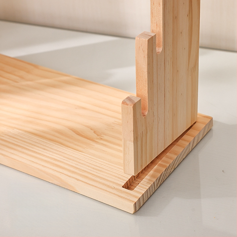 Medžio masyvo apyrankė, apyrankių demonstravimo stovas, apyrankių stovas, laikrodžių papuošalų kabinimo lentynėlė, plaukų žiedų, galvos, virvių laikymo lentynėlė, Budos karoliukų lentynėlė