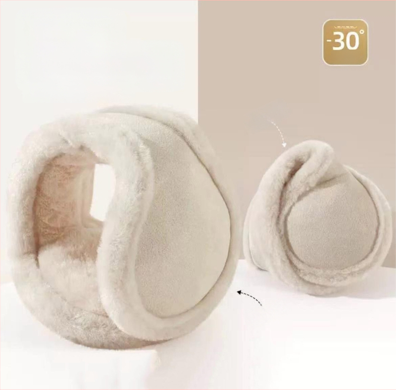 Talvised jalgrattasõiduks mõeldud soojad ja külmumisvastased kõrvaklapid. Plüškõrvaklapid meestele ja naistele, sama stiiliga, seljaga kantavad.