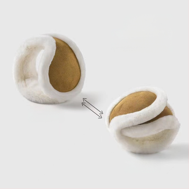 Talvised jalgrattasõiduks mõeldud soojad ja külmumisvastased kõrvaklapid. Plüškõrvaklapid meestele ja naistele, sama stiiliga, seljaga kantavad.