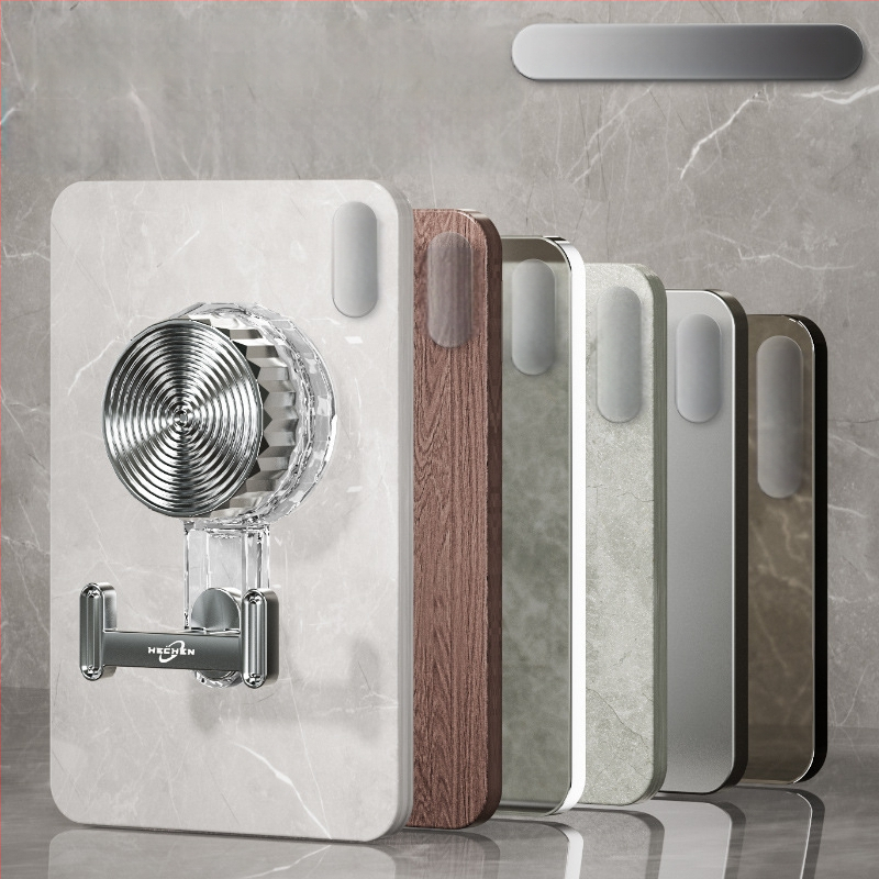 Prabangūs plastikiniai dvigubi kabliukai, tvirti lipnūs siurbimo puodelio kabliukai virtuvės ir vonios kambario organizavimui, drabužiams ir kepurėms nereikia gręžti