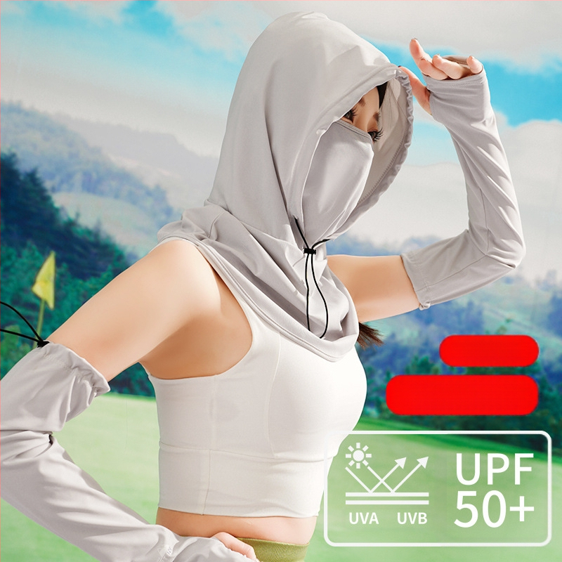 Päikesekaitsemask meestele ultraviolettkiirguse eest kaitsv kaelakaitse suvel õues autojuhtimise, ratsutamise, kalapüügi, teekorjamise, päikesemütsi naistele mõeldud päikesekaitsekreemi varrukas