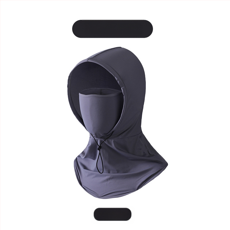 Päikesekaitsemask meestele ultraviolettkiirguse eest kaitsv kaelakaitse suvel õues autojuhtimise, ratsutamise, kalapüügi, teekorjamise, päikesemütsi naistele mõeldud päikesekaitsekreemi varrukas