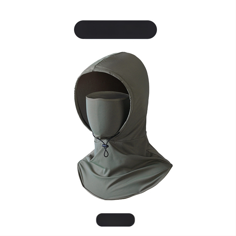 Päikesekaitsemask meestele ultraviolettkiirguse eest kaitsv kaelakaitse suvel õues autojuhtimise, ratsutamise, kalapüügi, teekorjamise, päikesemütsi naistele mõeldud päikesekaitsekreemi varrukas