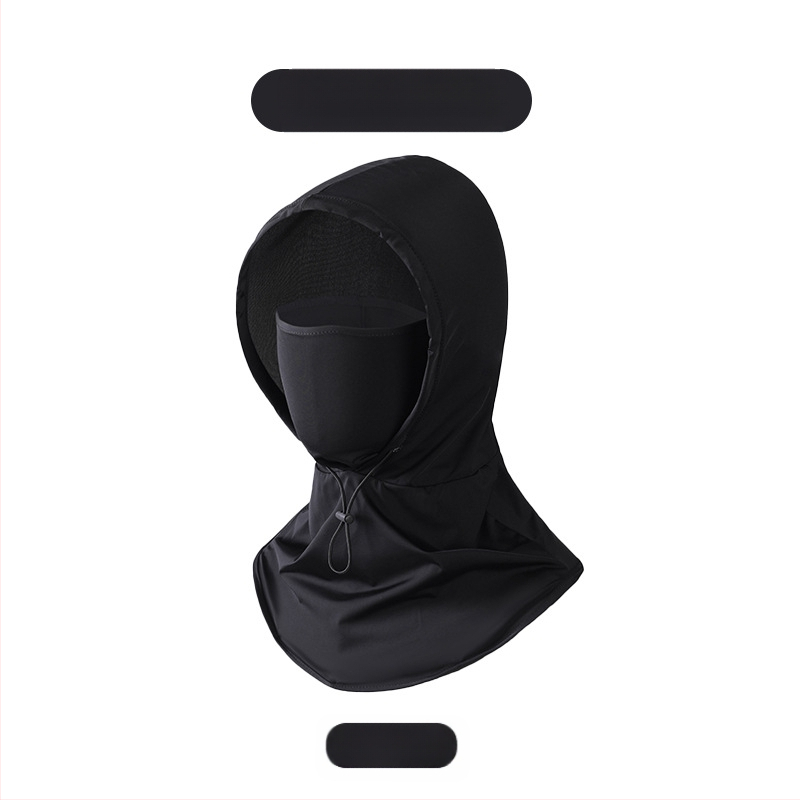 Päikesekaitsemask meestele ultraviolettkiirguse eest kaitsv kaelakaitse suvel õues autojuhtimise, ratsutamise, kalapüügi, teekorjamise, päikesemütsi naistele mõeldud päikesekaitsekreemi varrukas