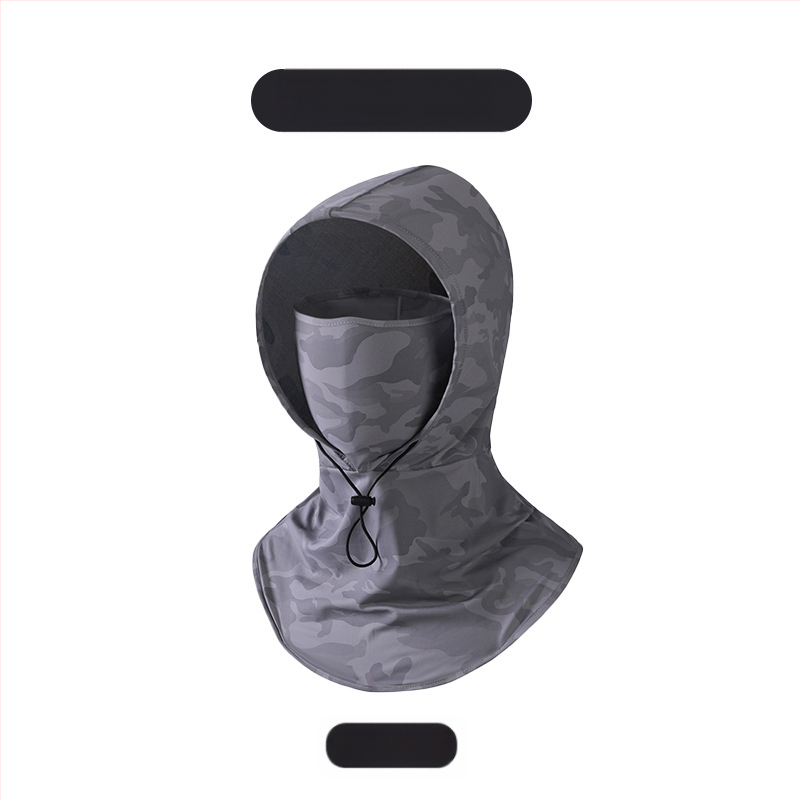 Päikesekaitsemask meestele ultraviolettkiirguse eest kaitsv kaelakaitse suvel õues autojuhtimise, ratsutamise, kalapüügi, teekorjamise, päikesemütsi naistele mõeldud päikesekaitsekreemi varrukas