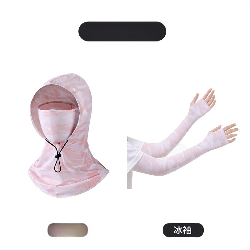 Päikesekaitsemask meestele ultraviolettkiirguse eest kaitsv kaelakaitse suvel õues autojuhtimise, ratsutamise, kalapüügi, teekorjamise, päikesemütsi naistele mõeldud päikesekaitsekreemi varrukas