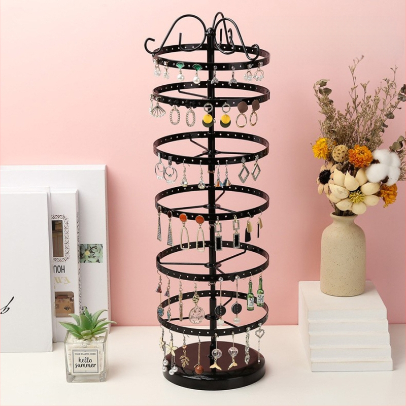 Stalinis pakabinamas auskarų stovas, auskarų smeigtukų laikymo lentynėlė, tualetinio staliuko laikymo lentynėlė, prieškambario rankdarbių laikymo lentynėlė, nuimama papuošalų demonstravimo lentynėlė