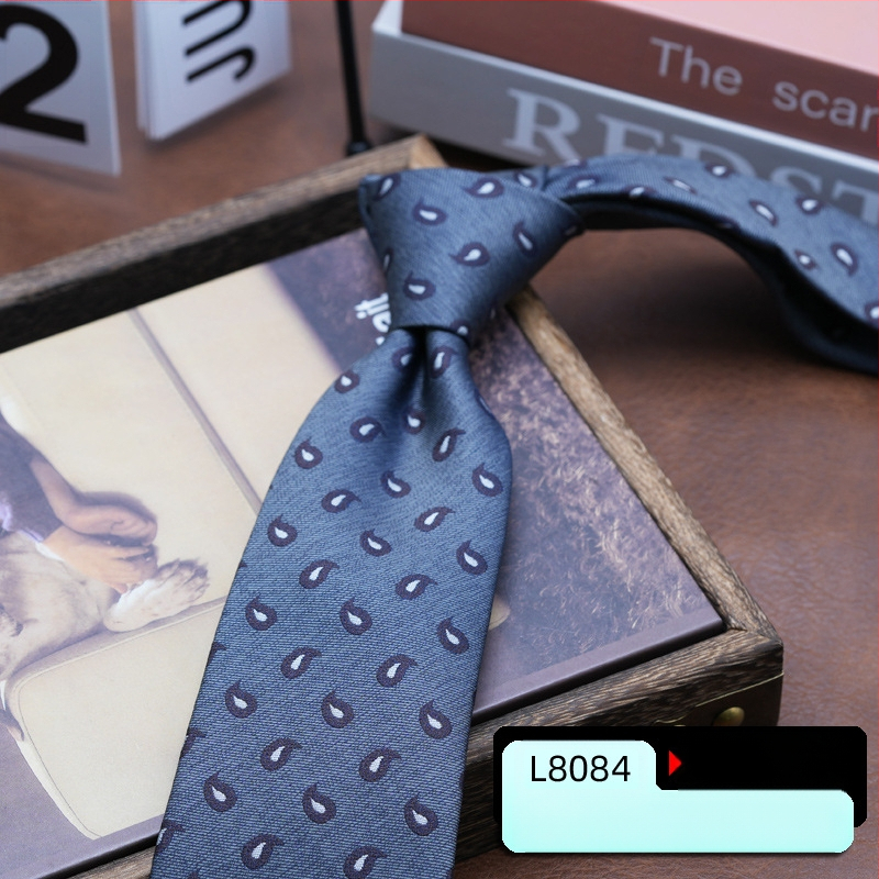 Vyriška suknelė su kaklaraiščiu, korėjietiško stiliaus, britiško Honkongo stiliaus, džentelmeniška, retro, 8 cm ranka surišama, verslo, studentų, darbo, mados, profesionali apranga