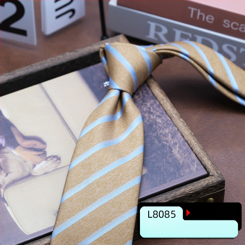 Vyriška suknelė su kaklaraiščiu, korėjietiško stiliaus, britiško Honkongo stiliaus, džentelmeniška, retro, 8 cm ranka surišama, verslo, studentų, darbo, mados, profesionali apranga