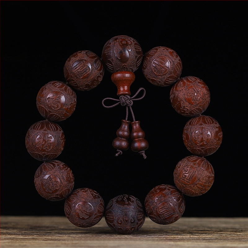 Roosipuust Pixiu kuukivi käevõru, veresandlipuust budistlikud helmed meestele ja naistele, käeshoitav käevõru ja mänguasi