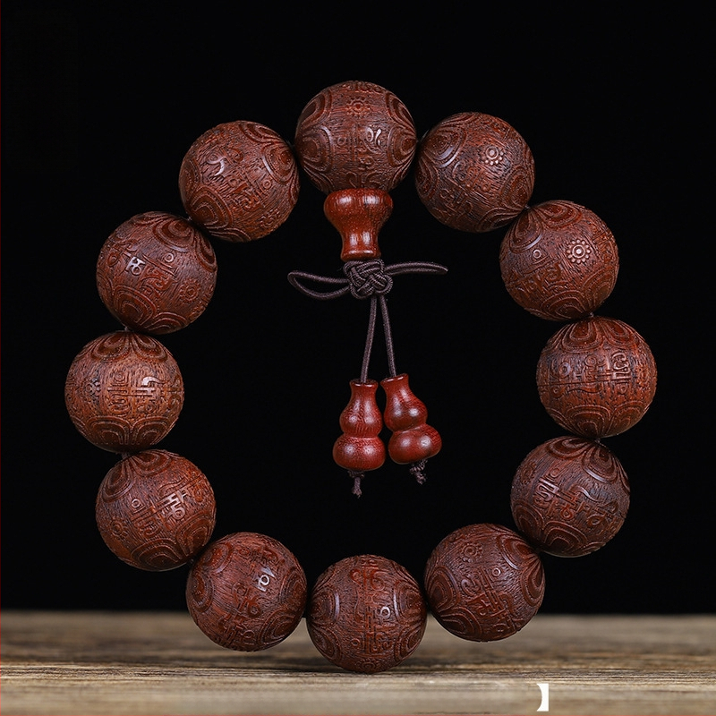 Roosipuust Pixiu kuukivi käevõru, veresandlipuust budistlikud helmed meestele ja naistele, käeshoitav käevõru ja mänguasi