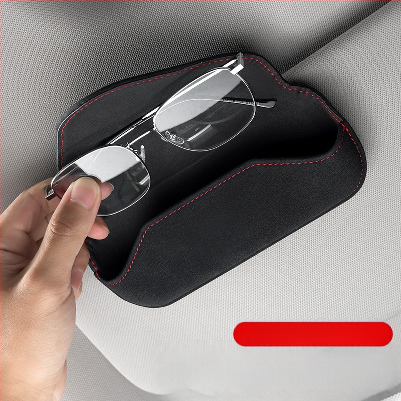 Διασυνοριακά γυαλιά αυτοκινήτου Κλιπ ηλίου Πολυλειτουργική αποθήκευση Επαγγελματική κάρτα Θήκη γυαλιών Δημιουργική μη καταστροφική εγκατάσταση Τεχνούργημα