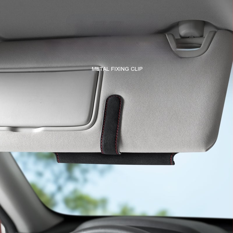 Διασυνοριακά γυαλιά αυτοκινήτου Κλιπ ηλίου Πολυλειτουργική αποθήκευση Επαγγελματική κάρτα Θήκη γυαλιών Δημιουργική μη καταστροφική εγκατάσταση Τεχνούργημα