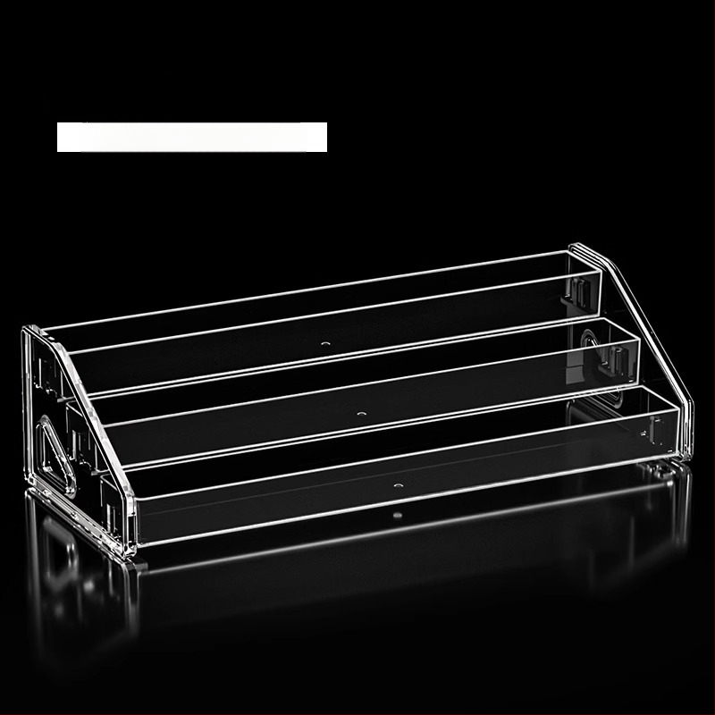 Akinių nuo saulės demonstravimo lentynėlė, daugiasluoksnė kopėčių laikymo lentynėlė, akinių nuo saulės demonstravimo lentynėlė, skaidri akrilo akinių laikymo dėžė