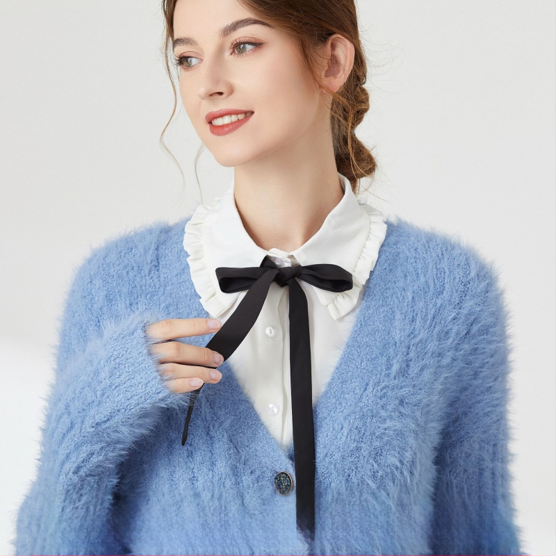 Női hamisgallér Női őszi és téli, mindenhez illő Divatos hegyes gallér Tyúkláb alakú inggallér Női hosszú inggallér Tavaszi és őszi