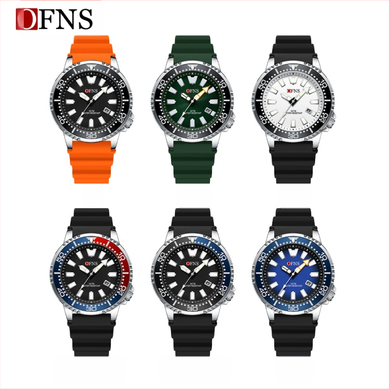 O'Fannie divatos férfi karórája, divatos, alkalmi, vízálló kvarcóra, világító, egyetlen naptárral ellátott férfi karóra, raktáron, közvetlen szállítás