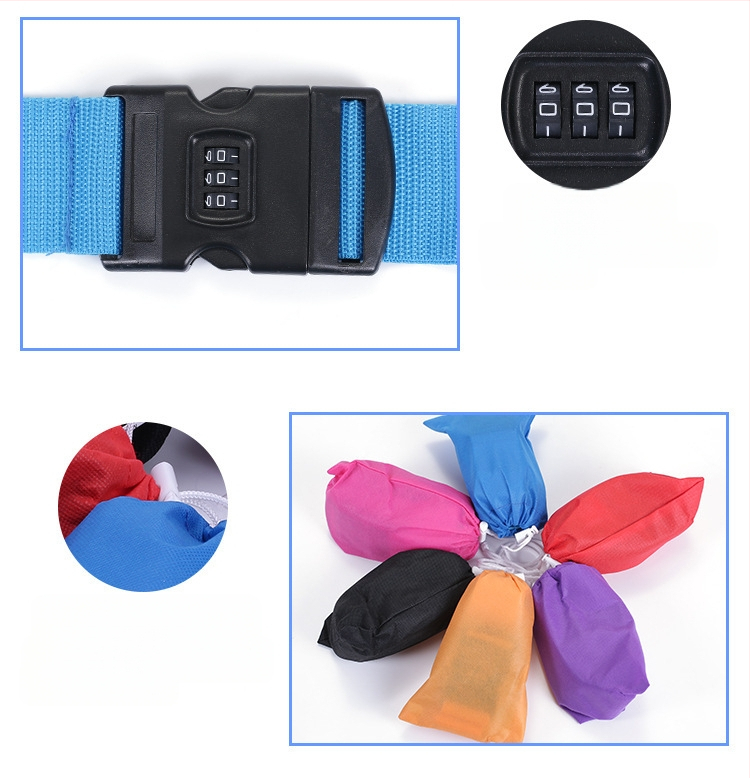 Reisikohvri pakkimisvöö parooliga karbi sidumise vöö TSA tolli parooliga lukustatav pakkimisvöö