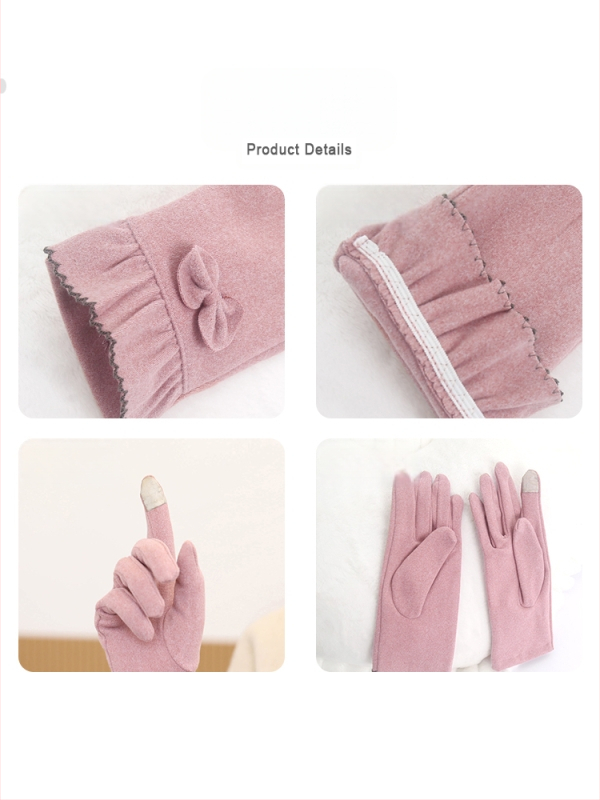 Saksa kindad Talvised naiste kevad- ja sügiskindad Saksa sametist õhukesed puuvillased jalgrattasõidukindad tuulekindlad soojad fliisvoodriga külmakindlad puutetundliku ekraaniga elektriauto kindad