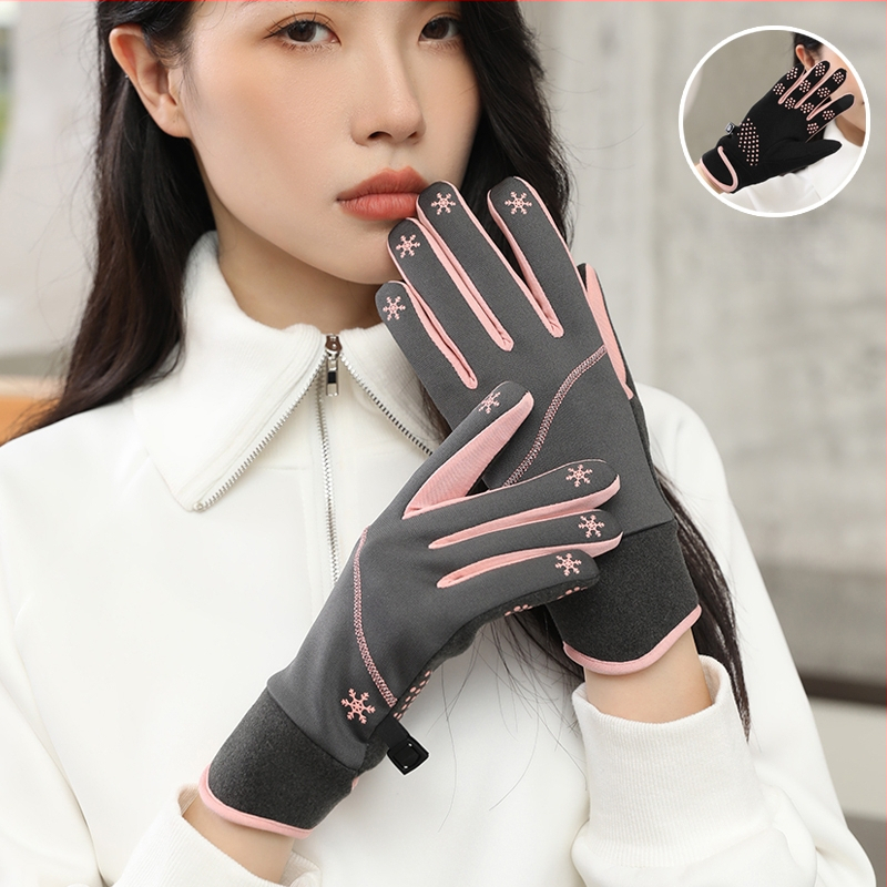 Saksa kindad Talvised naiste kevad- ja sügiskindad Saksa sametist õhukesed puuvillased jalgrattasõidukindad tuulekindlad soojad fliisvoodriga külmakindlad puutetundliku ekraaniga elektriauto kindad