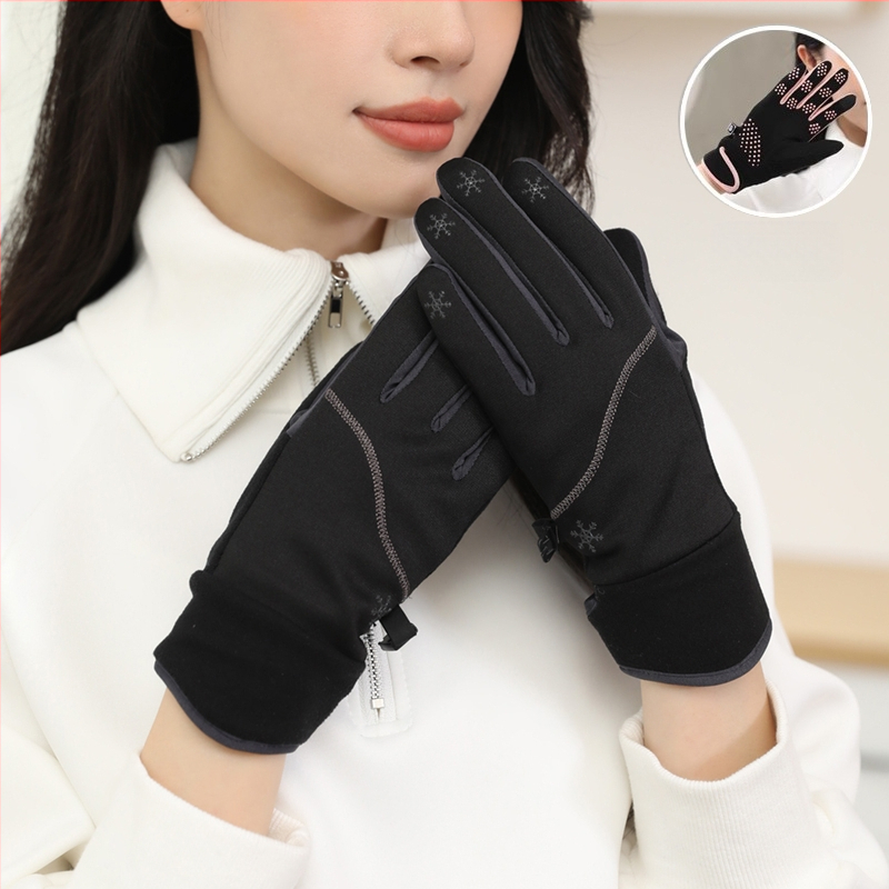 Saksa kindad Talvised naiste kevad- ja sügiskindad Saksa sametist õhukesed puuvillased jalgrattasõidukindad tuulekindlad soojad fliisvoodriga külmakindlad puutetundliku ekraaniga elektriauto kindad