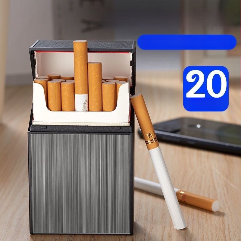 20 iepakojumu cigarešu maciņi plastmasas atlokāmi mīksti cieti kastes universāli pārnēsājami mitrumizturīgi cigarešu maciņi ar snap cigarešu maciņu kompresijas cigaretes cigaretes