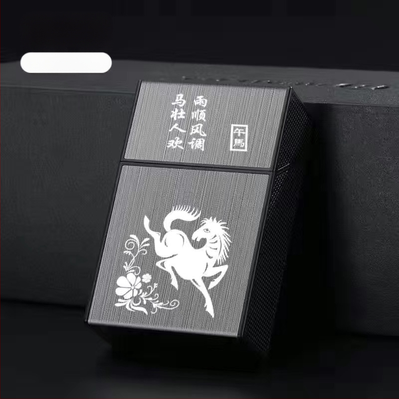 20 pakki sigaretiümbrist plastist klapiga pehme kõva karp universaalne kaasaskantav niiskuskindel sigaretiümbris klõpsuga sigaretiümbris kompressioonsigaret sigaret