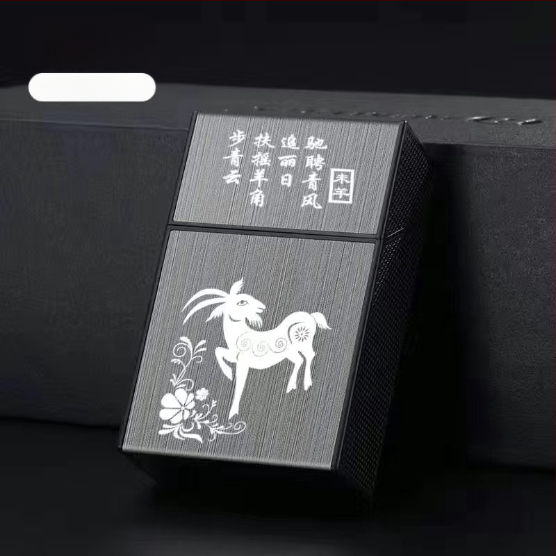 20 pakki sigaretiümbrist plastist klapiga pehme kõva karp universaalne kaasaskantav niiskuskindel sigaretiümbris klõpsuga sigaretiümbris kompressioonsigaret sigaret