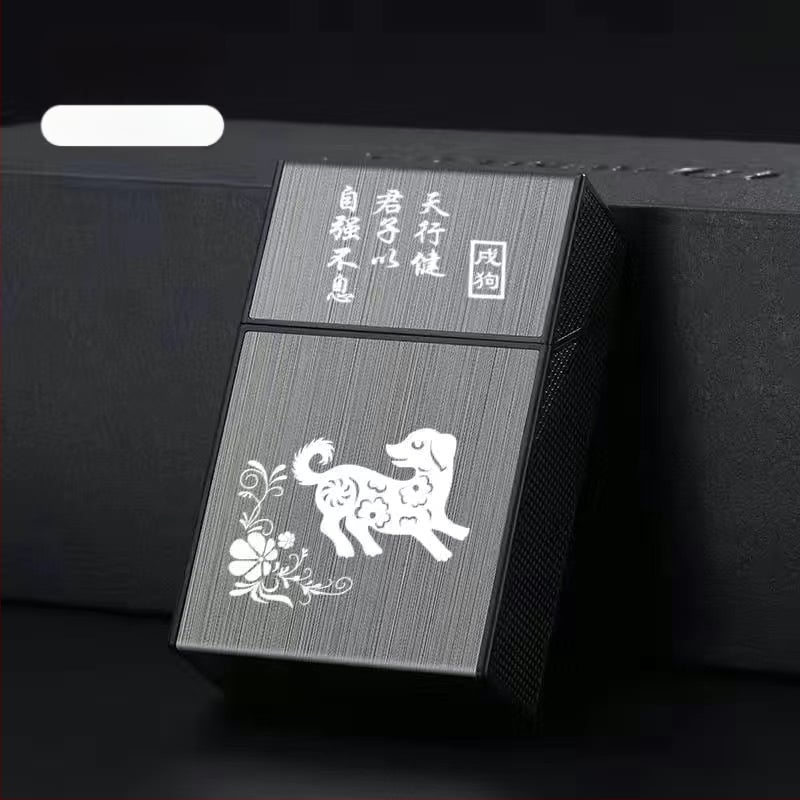 20 pakki sigaretiümbrist plastist klapiga pehme kõva karp universaalne kaasaskantav niiskuskindel sigaretiümbris klõpsuga sigaretiümbris kompressioonsigaret sigaret