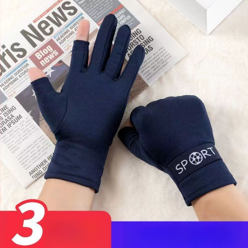 Vyriškos pirštinės, pralaidžios dviem pirštais, su vilnos pamušalu, šiltos, biuro reikmenų, naujos, lietimui jautrus ekranas, gražios, patogios, žieminės, šalčiui atsparios jojimo pirštinės.