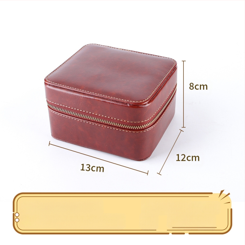 2025 Διασυνοριακό Νέο Κουτί Ρολογιών Φορητό Μαξιλάρι Ρολογιών από Βελούδο Ελαφιού με Αναδιπλούμενο Τοπ, Κουτί Δώρου, Κουτί Αποθήκευσης Κοσμημάτων