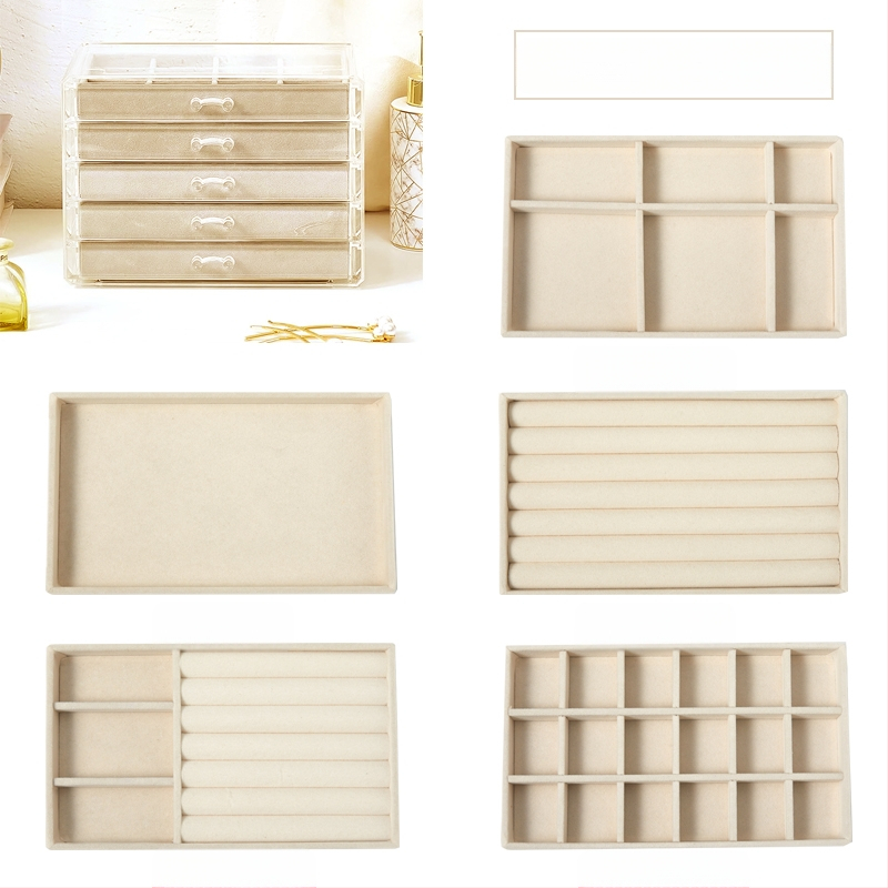 Daugiasluoksnė padalinta papuošalų dėžutė auskarai auskarai papuošalų laikymo dėžutė namams papuošalų dėžutės klasifikacija skaidri apdailos dėžutė didmeninė prekyba