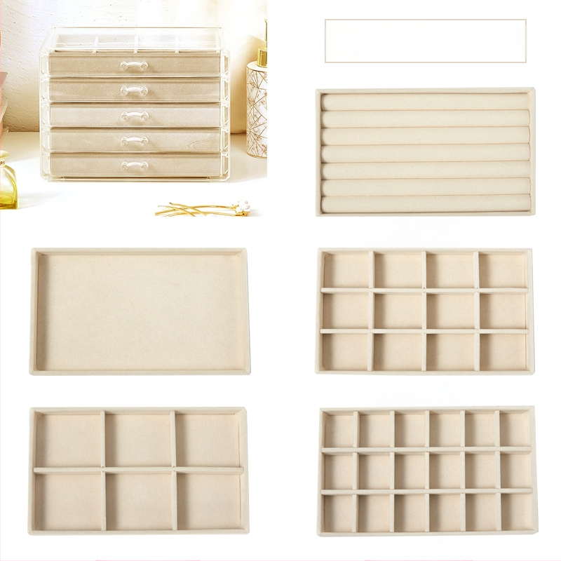 Daugiasluoksnė padalinta papuošalų dėžutė auskarai auskarai papuošalų laikymo dėžutė namams papuošalų dėžutės klasifikacija skaidri apdailos dėžutė didmeninė prekyba