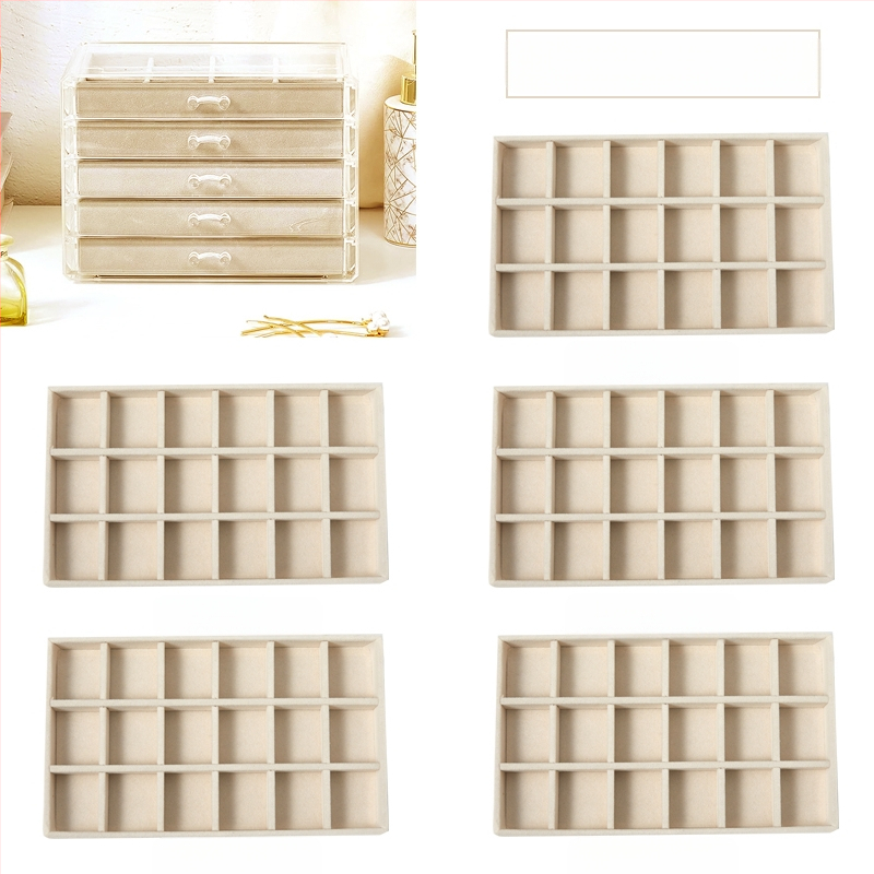 Daugiasluoksnė padalinta papuošalų dėžutė auskarai auskarai papuošalų laikymo dėžutė namams papuošalų dėžutės klasifikacija skaidri apdailos dėžutė didmeninė prekyba