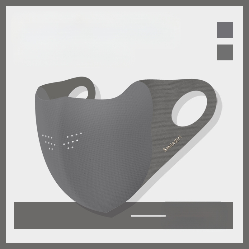 „Shu Meijia“ rudens ir žiemos pilka šilta kaukė, kempinė, atspari dulkėms, kvėpuojanti, akių apsauga, atspari UV spinduliams, 3D, plaunama