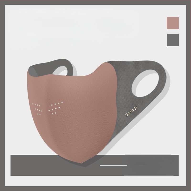 „Shu Meijia“ rudens ir žiemos pilka šilta kaukė, kempinė, atspari dulkėms, kvėpuojanti, akių apsauga, atspari UV spinduliams, 3D, plaunama