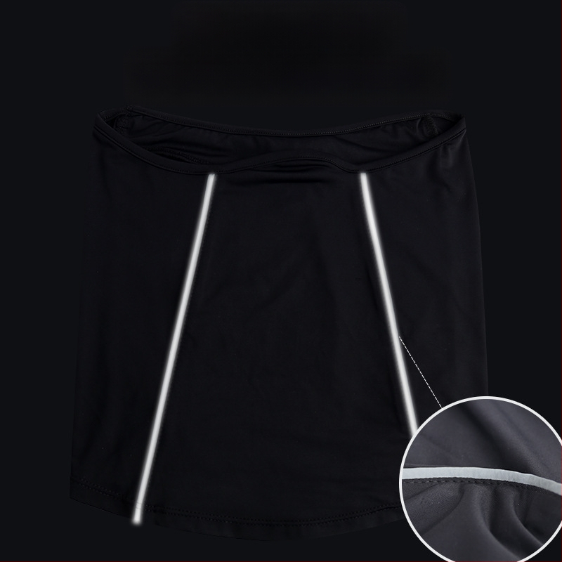 Határokon átnyúló nagykereskedelmi nyári új jég selyem napvédő maszk férfiaknak tavaszi és nyári kültéri kerékpározáshoz horgászathoz nyakkendő lélegző