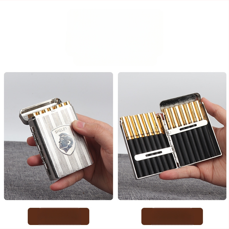 MG uus Harlandi sigaretiümbris Bloody Cigarette Gangster jämeda 16 metallist küljega kolme avatud tehase väljamüügiga