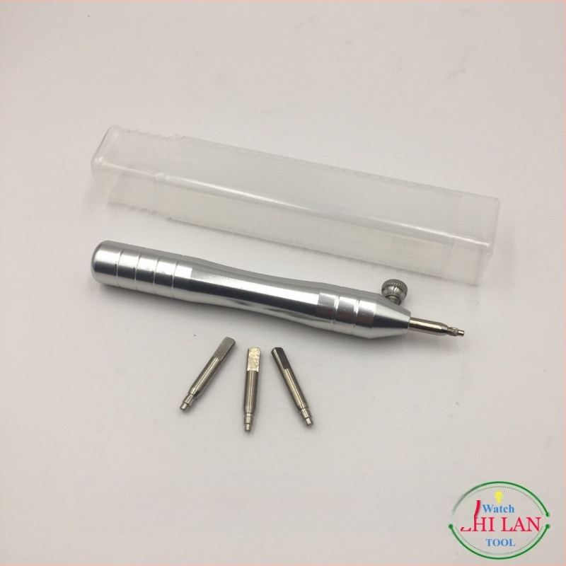 Laikrodžių taisymo įrankis Laikrodžių strypo vamzdelis atviras baltas plieninis strypas vamzdelis atviras darbo S laikrodžių strypo vamzdelis Laikrodžių taisymo įrankis