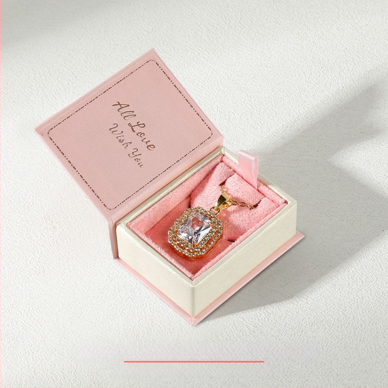 Apverčiama retro žiedų dėžutė, magnetinė maža papuošalų dėžutė, kūrybinė knygos pakabukas, ausų nagų dėžutė, papuošalų pakavimo popierinė dėžutė