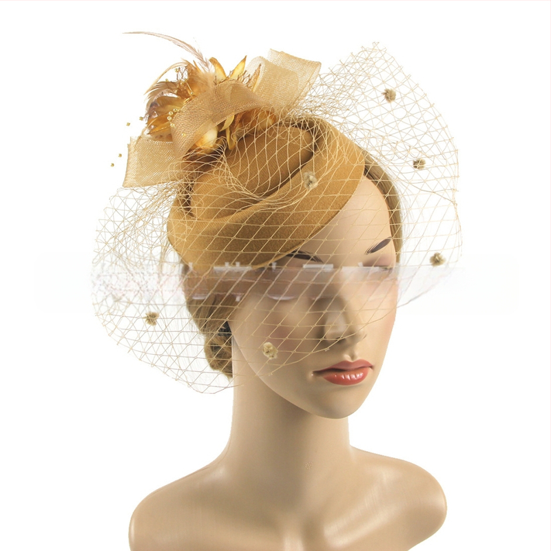 „Amazon“ populiariausi europietiški ir amerikietiški vestuviniai galvos apdangalai, retro stiliaus tinklinė cilindrinė skrybėlė, plunksnų plaukų aksesuarai, žokėjų klubo skrybėlių galvos apdangalas