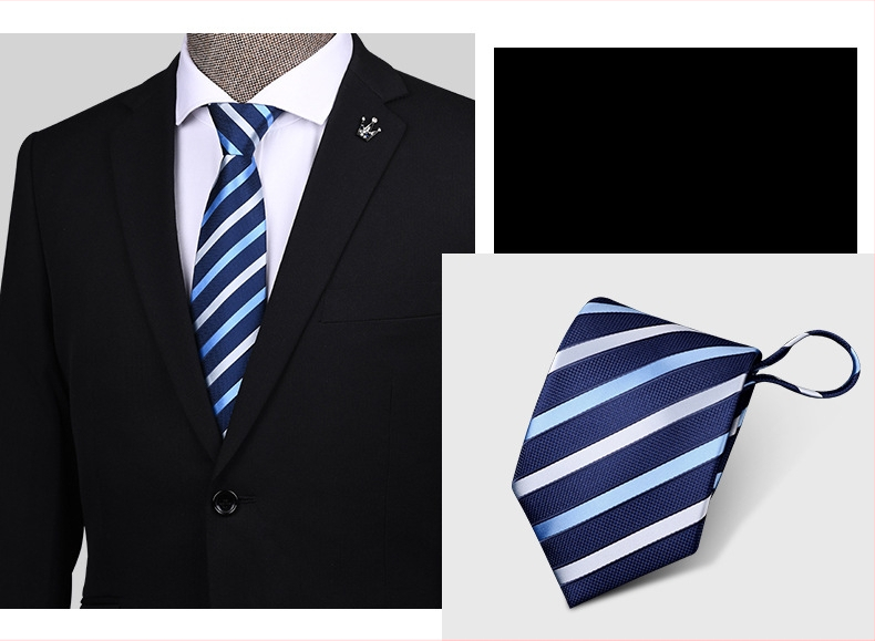 Lukuga lipsuga meeste laisk ühe tõmbamisega kleit äripulma lihtne lips laia tehase laos 1