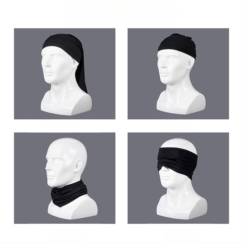 Suvine multifunktsionaalne päikesekaitsekrae välistingimustes kasutatavate spordivahendite jalgratta-mootorratta jääsiidist salliga sõidumask