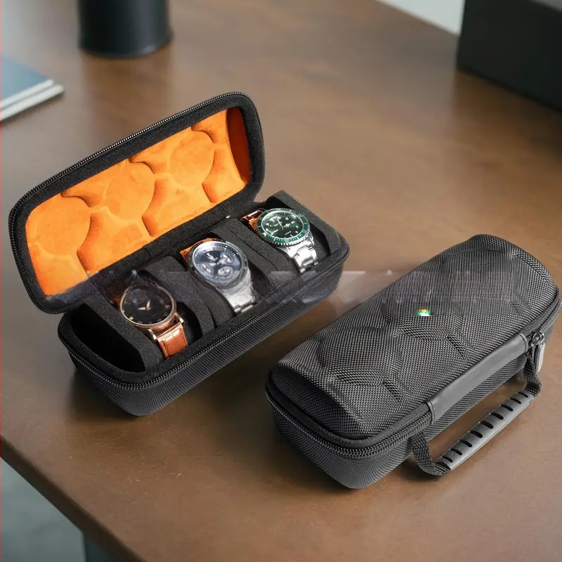 Чанта за защита на смарт часовник, твърда кутия за часовник за пътуване, възглавница за съхранение и съхранение на часовник против движение