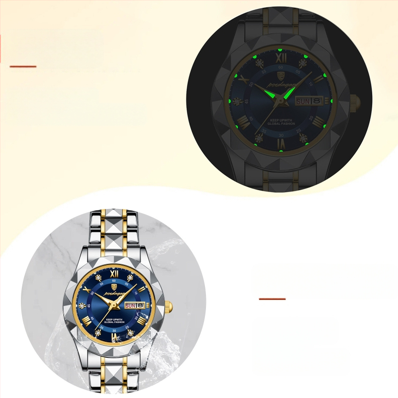 női karóra új vízálló világító divatos kvarcóra élőben