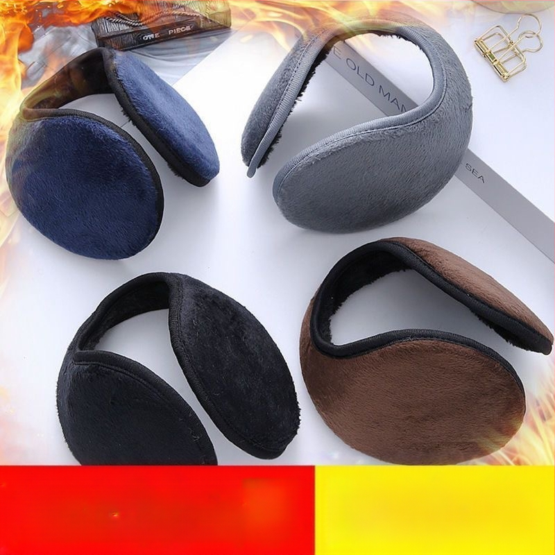 Vastag gyapjúbéléssel ellátott fülvédők Férfi és női fülvédők Téli meleg felnőtt fülvédők Fülpárnák Fülmelegítő Szélálló
