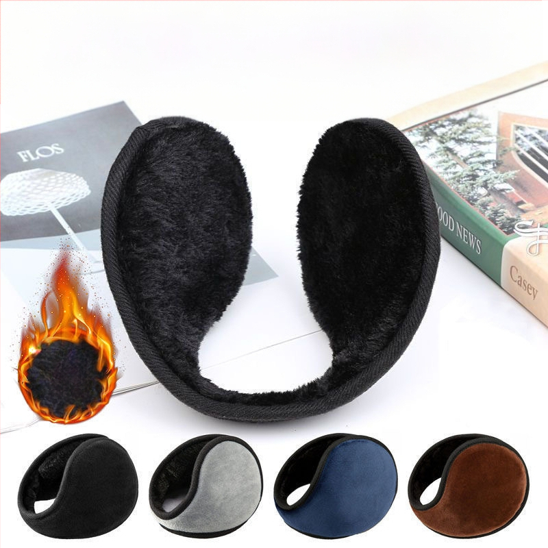 Vastag gyapjúbéléssel ellátott fülvédők Férfi és női fülvédők Téli meleg felnőtt fülvédők Fülpárnák Fülmelegítő Szélálló